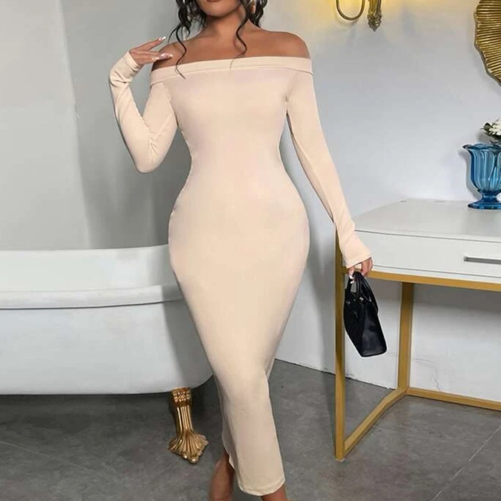 Off shoulder Bodycon dress